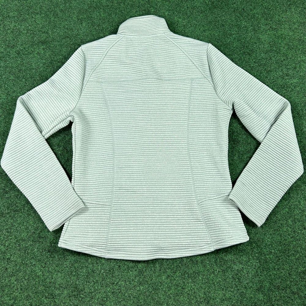 Killtec Womens Size 10 Ribbed Full-Zip Jacket Mint Green Mock Neck - Picture 2 of 10